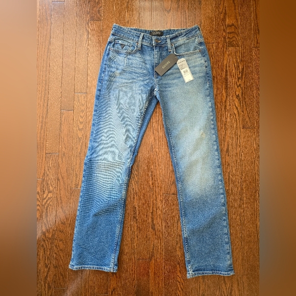 GUESS Diamond Tapered Low Rise Relaxed Fit Tapered Leg 30 32 - Picture 8 of 9